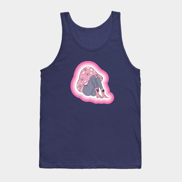 Mushroom eyes Tank Top by ninocflores